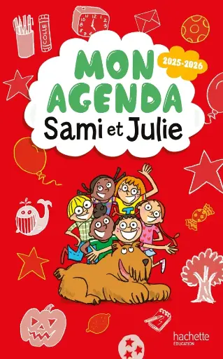Agenda scolaire 2025/2026 - Sami et julie